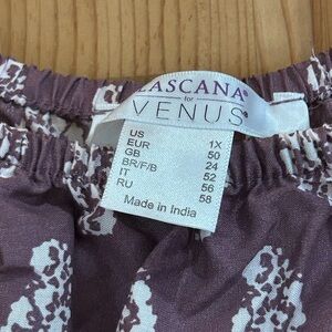 Lascana Venus Purple and White Skirt
